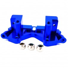 Alloy Hop Up Front Lower Bulkhead for Traxxas Bigfoot 1:10 RC Monster Truck, Blue, Replaces Traxxas Part 2530 by Atomik RC   